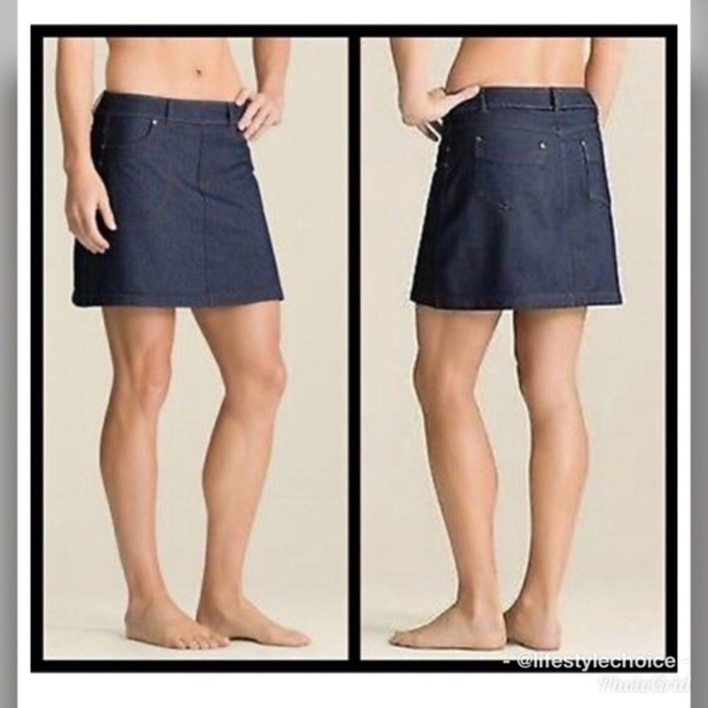 ATHLETA Bettona “Denim” Skort Skirt 567658-01 Size Small